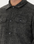Anthracite Regular Fit Knitted Shirt