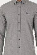 Men's Anthracite Long Sleeve Shirt