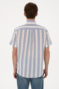 Men's Green Short Sleeve Shirt