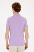 Men's Lilac Basic T-Shirt