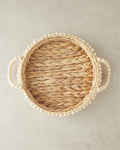 Chaplet Wicker Tray Brown