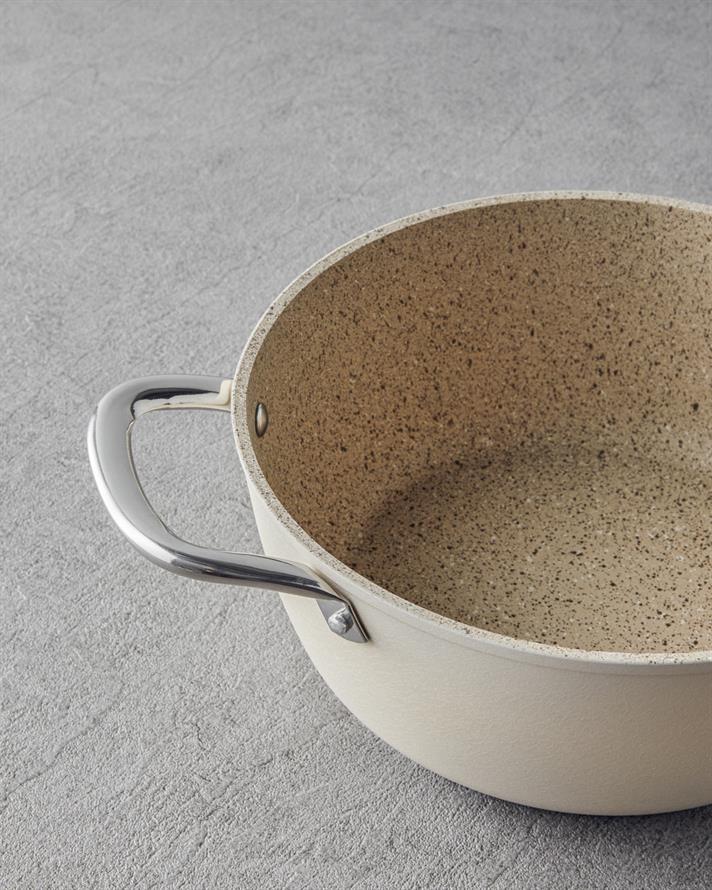 Charm Granite Deep Cookware Beige