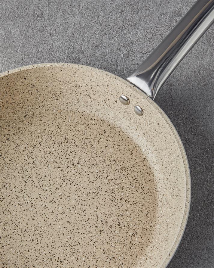 Charm Granite Frying Pan Beige