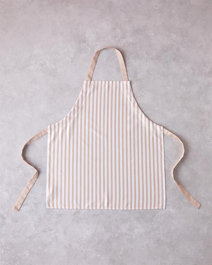 Chef Polyester Kitchen Apron 65x75 cm Beige