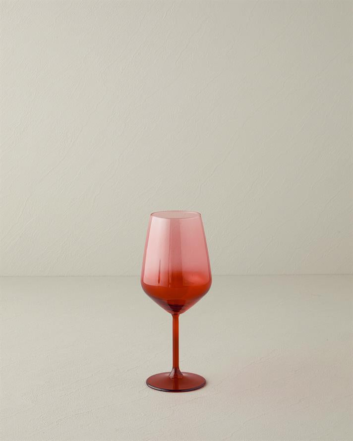 Christmas Glass 3-Piece Glass 490 ml Red
