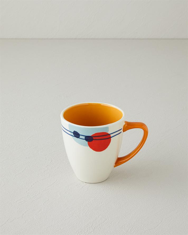 Arzu Sabancı Bounce Stoneware Mug 350 ML Blue-Navy