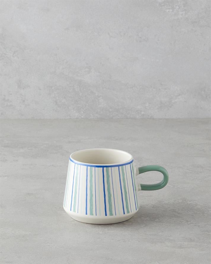 Coastline Stoneware Mug 340 ml Blue - Green