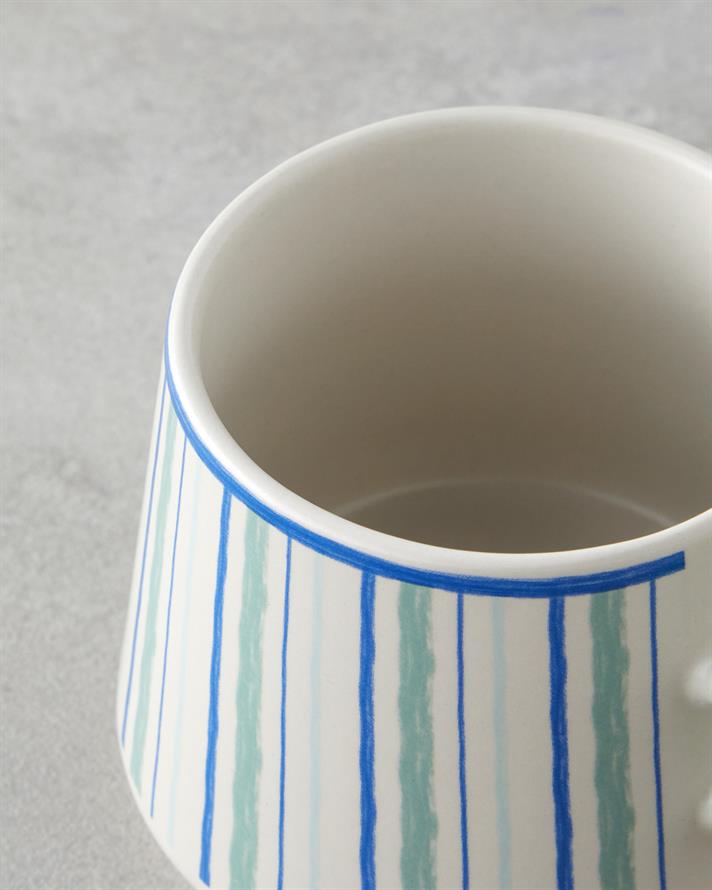 Coastline Stoneware Mug 340 ml Blue - Green