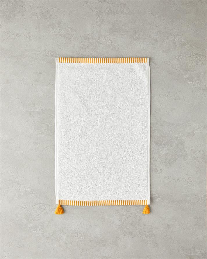 Colorful Lines Cotton Hand Towel 30x45 cm Ecr-Yellow