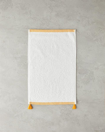 Colorful Lines Cotton Hand Towel 30x45 cm Ecr-Yellow