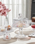 Cosmic Glass Cake Stand Cm