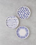 Cosmos Ceramic Breakfast Set 14 pieces 6 pax Navy