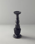 Crown Ceramic Candle Holder Anthracite