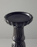 Crown Ceramic Candle Holder Anthracite