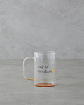 Cup of Sunshine Glass Mug 270 ml Yellow