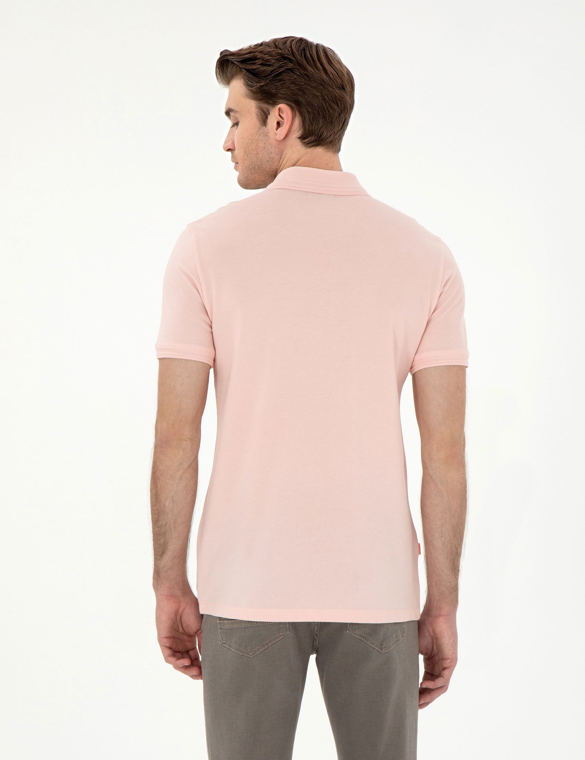 Powder Slim Fit 100% Cotton Polo Neck Basic T-Shirt