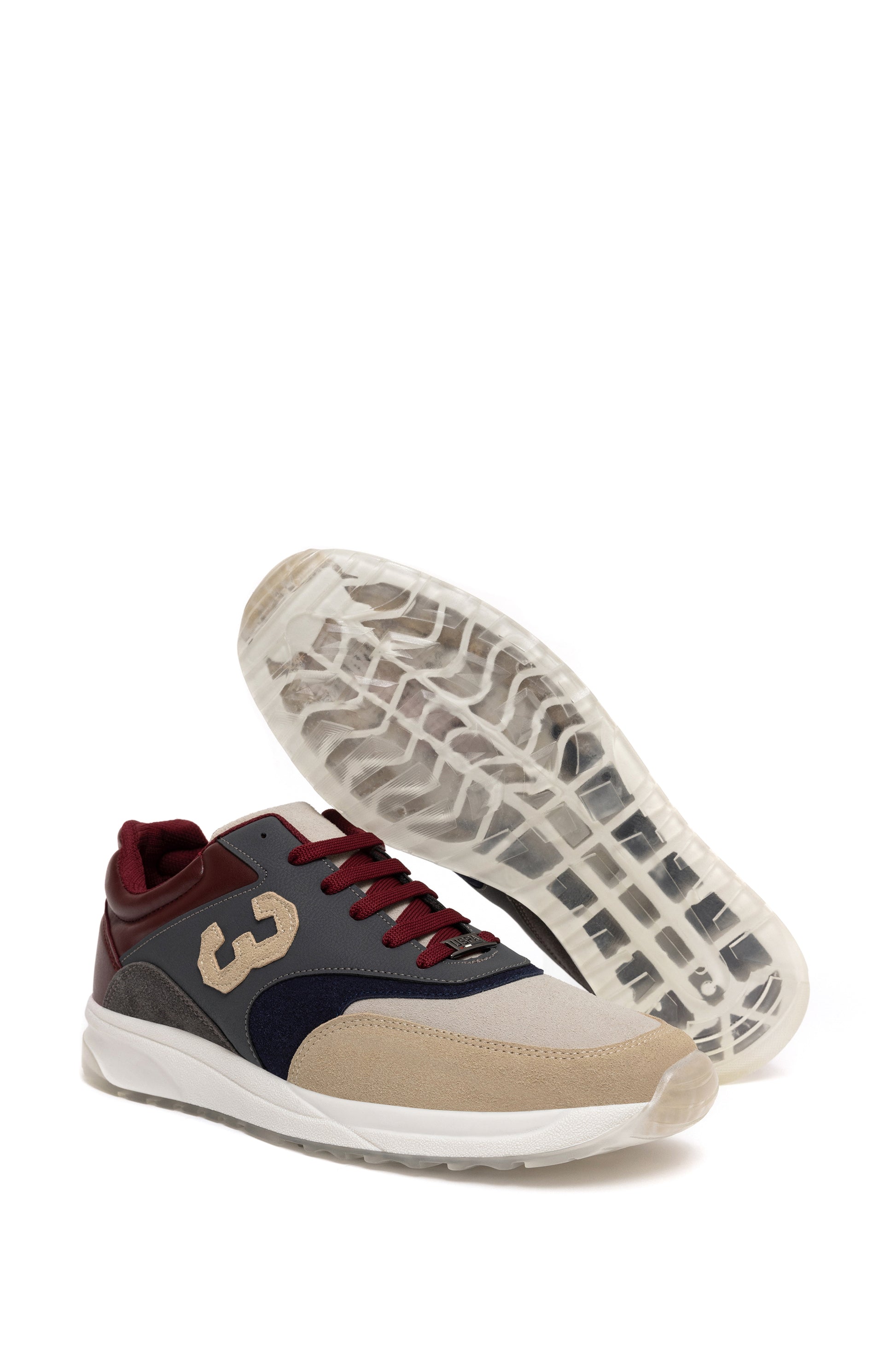 Men's Burgundy Sneakers