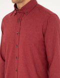 Cherry Regular Fit Long Sleeve Shirt