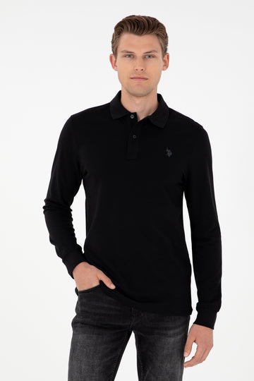 Men's Black Basic Sweatshirt