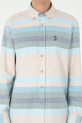 Men's Light Blue Long Sleeve Shirt