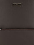 Men's Brown Leather Backpack