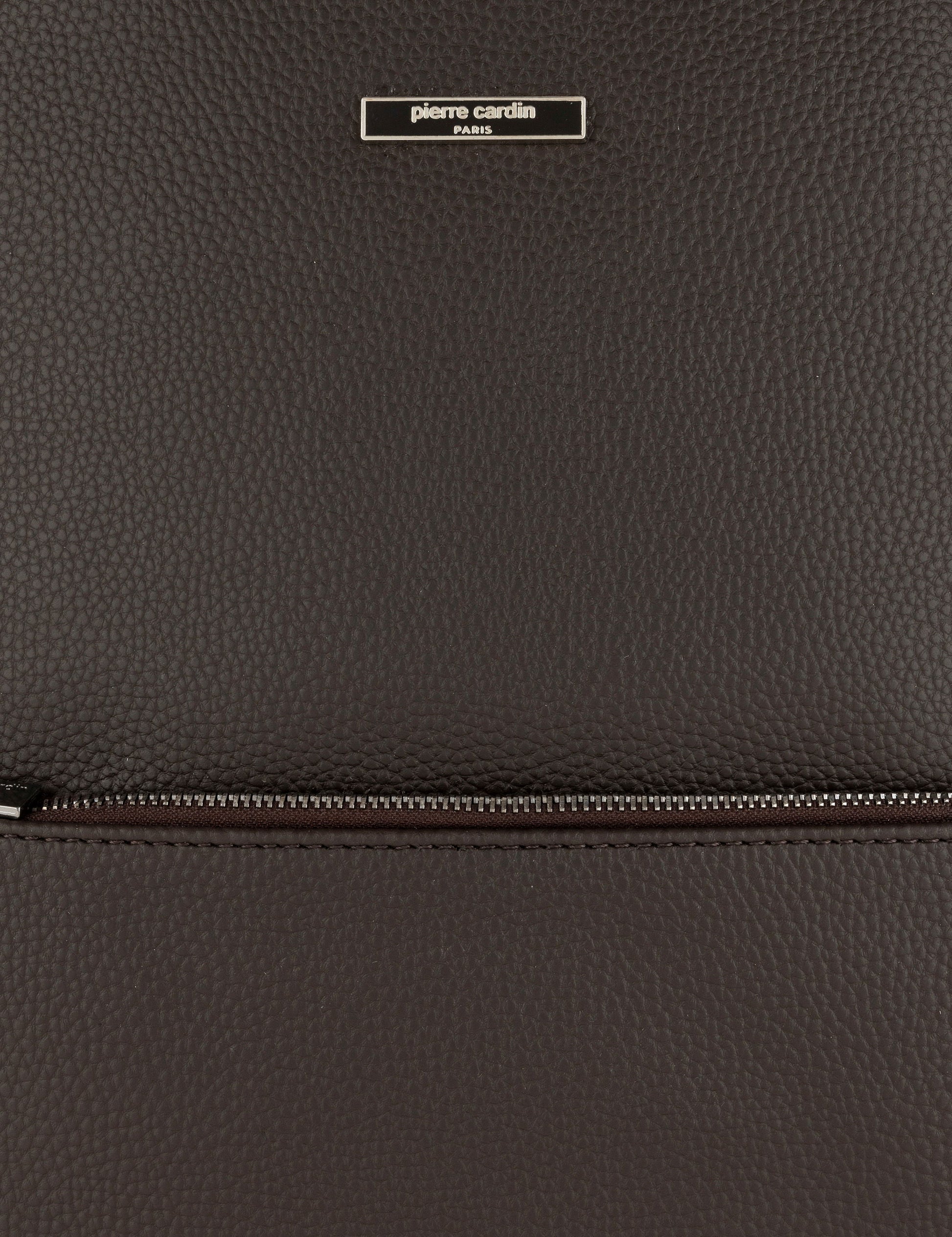 Men's Brown Leather Backpack
