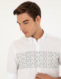 Green Regular Fit Long Sleeve Shirt