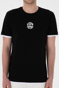 Men's Regular Fit Crew Neck Black T-Shirt