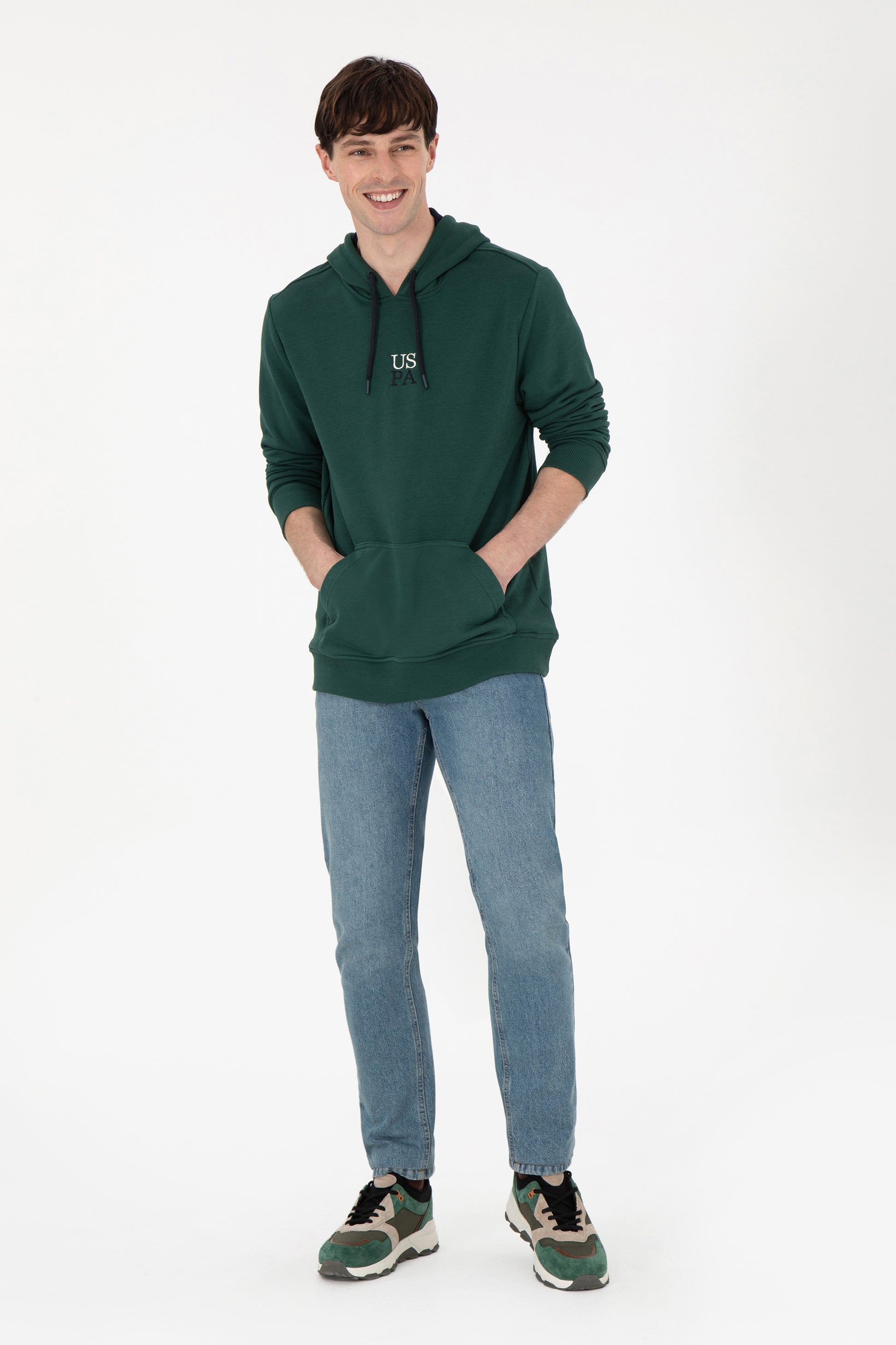 Men's Dark Green Sweatshirt