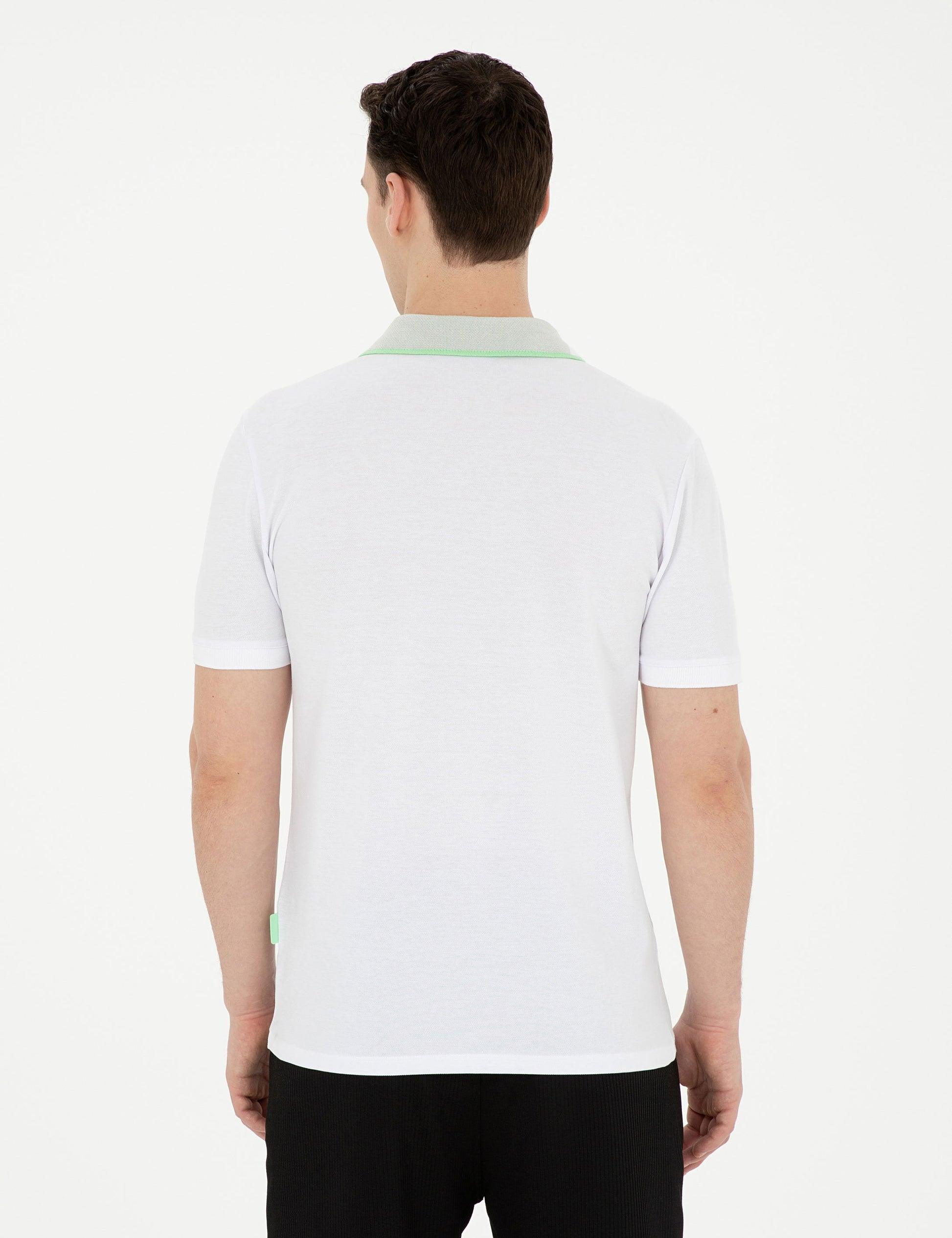 White Slim Fit T-Shirt