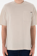 Men's Comfort Fit Crew Neck Stone T-Shirt