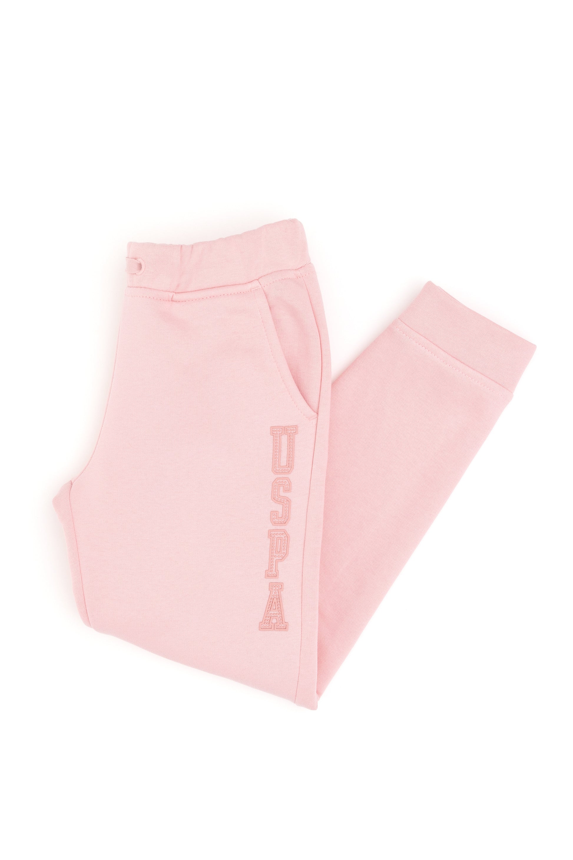 Girls' Powder Pink Sweatpants