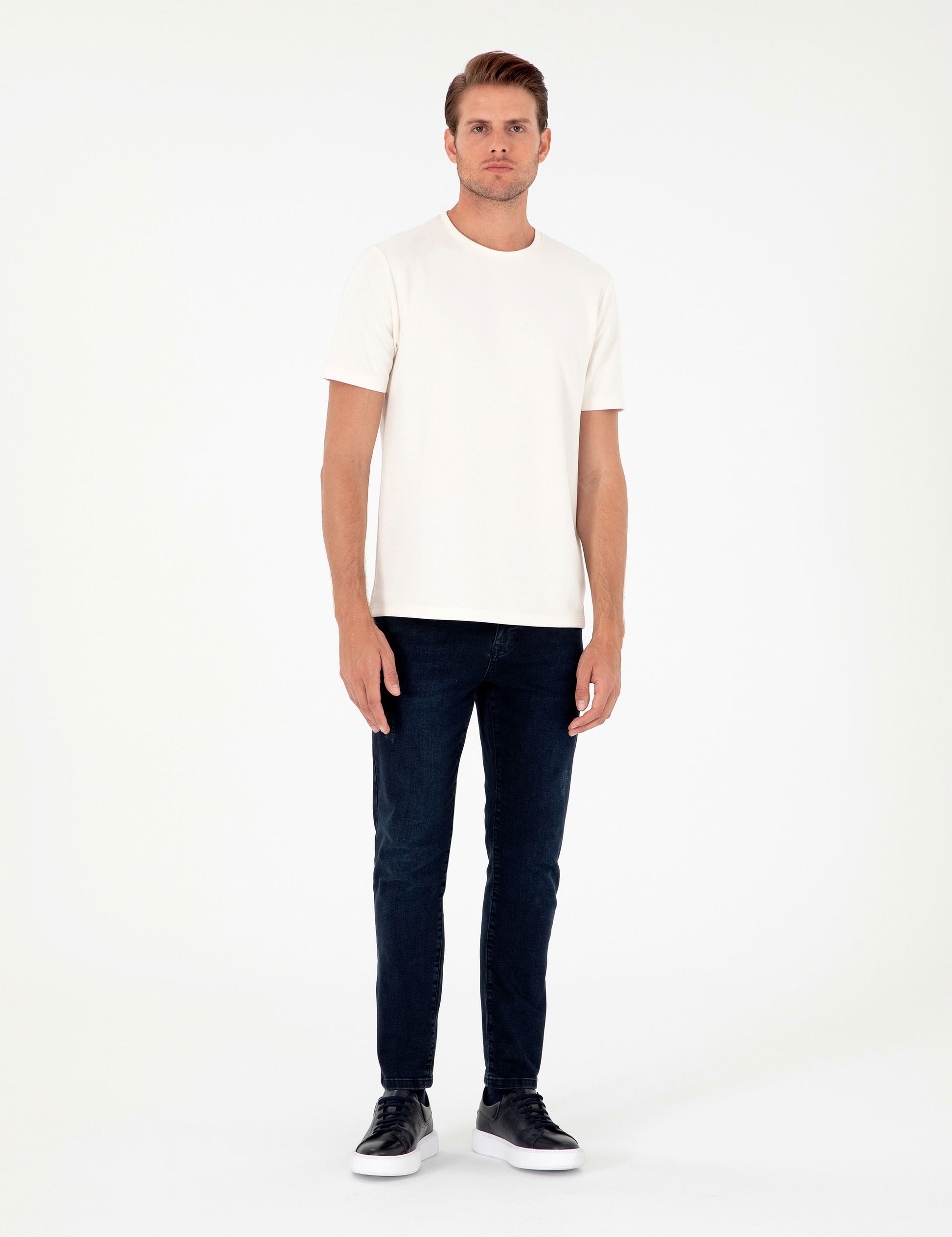 Ecru Regular Fit T-Shirt
