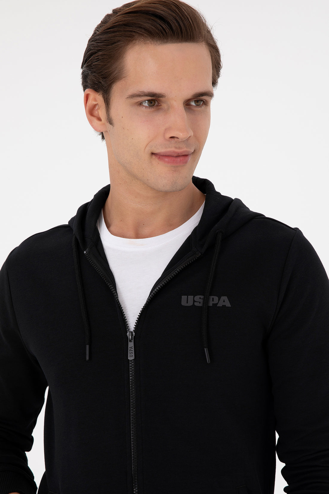 Men's Black Knitted Cardigan