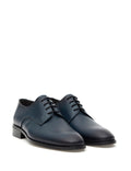 Navy Blue 100% Leather Classic Shoes