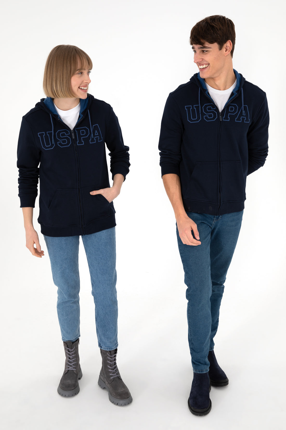 Men's Navy Blue Knitted Cardigan