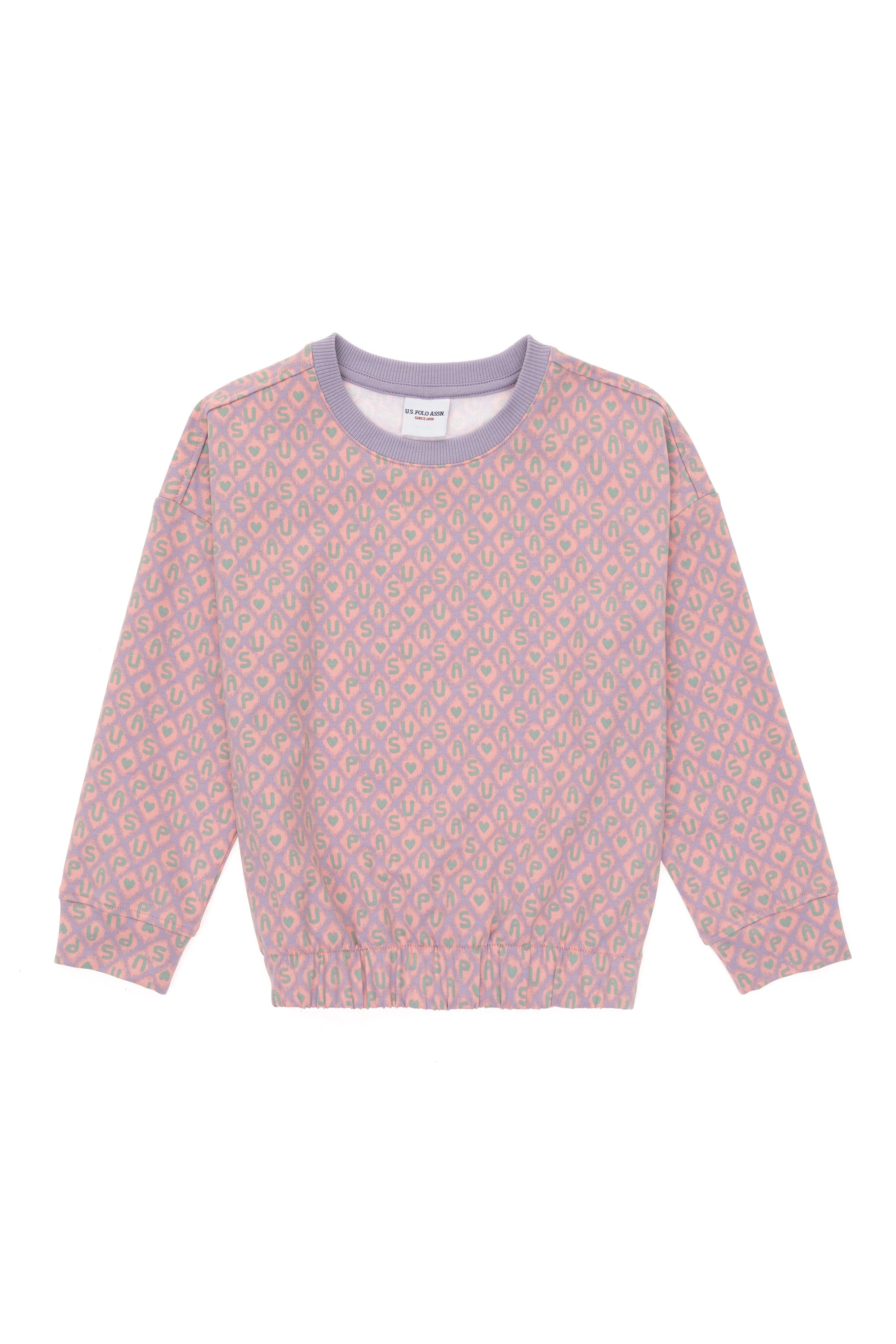 Girl's Lilac Sweatshirt