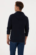 Men's Navy Blue Basic Sweatshirt