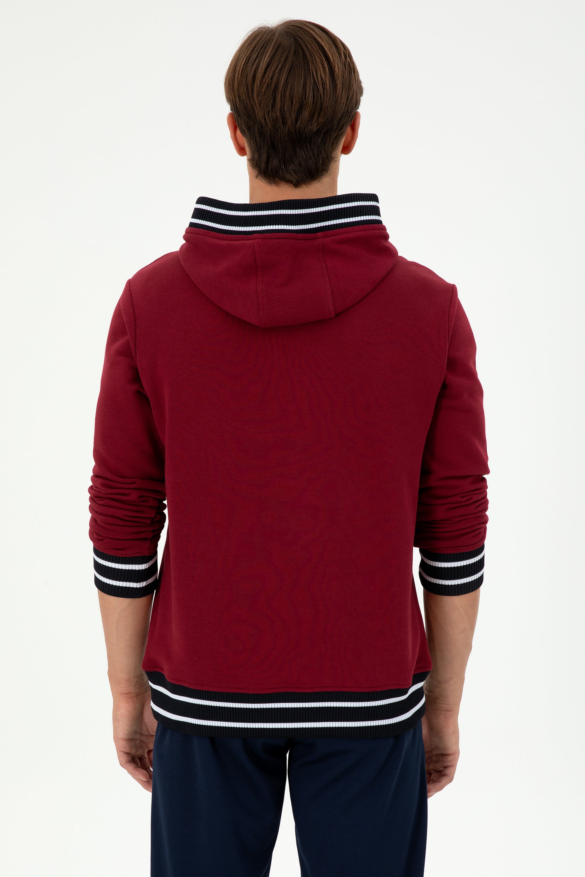 Men's Burgundy Sweatshirt