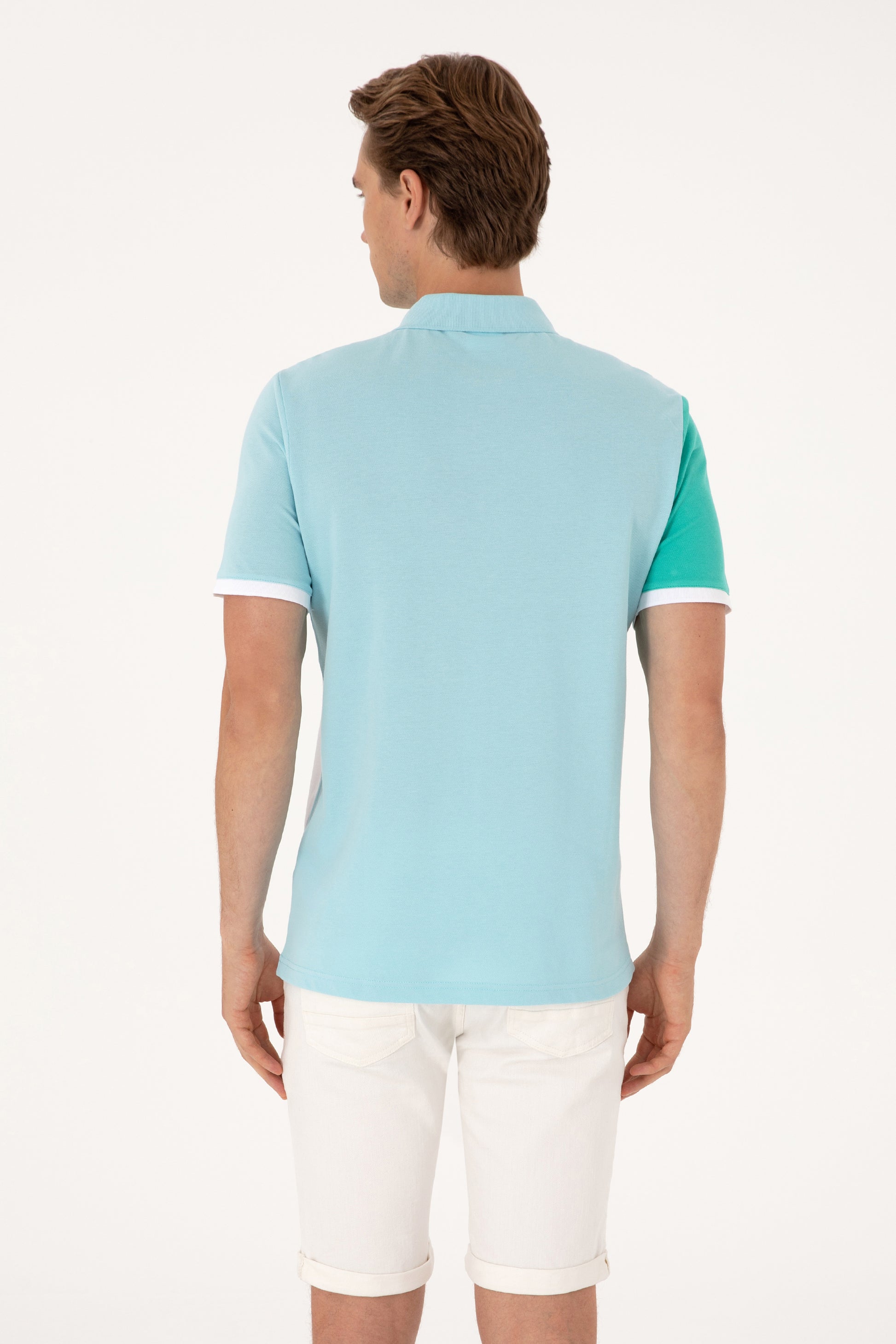 Men's Aqua T-Shirt