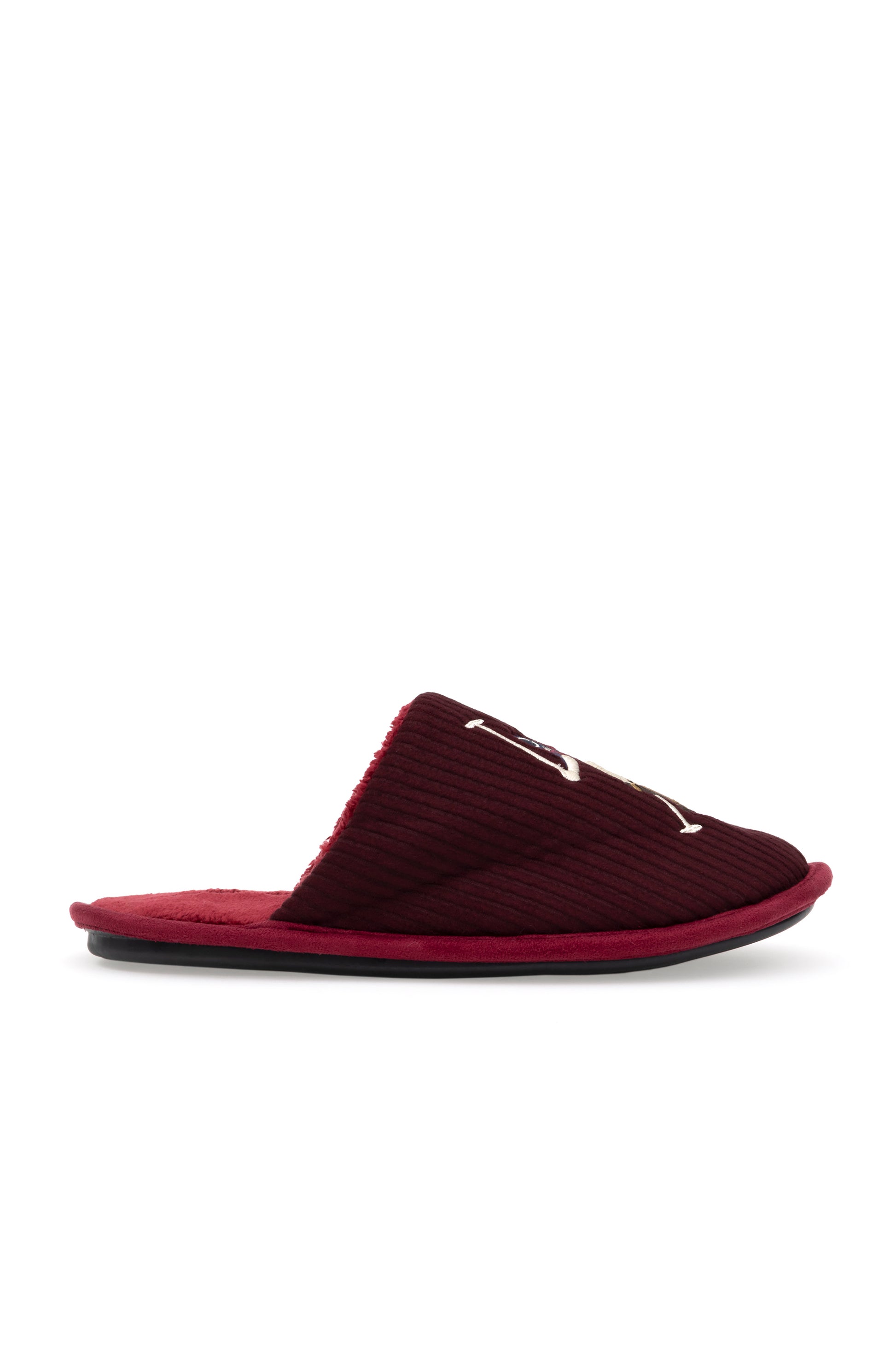 Men's Burgundy House Slipper