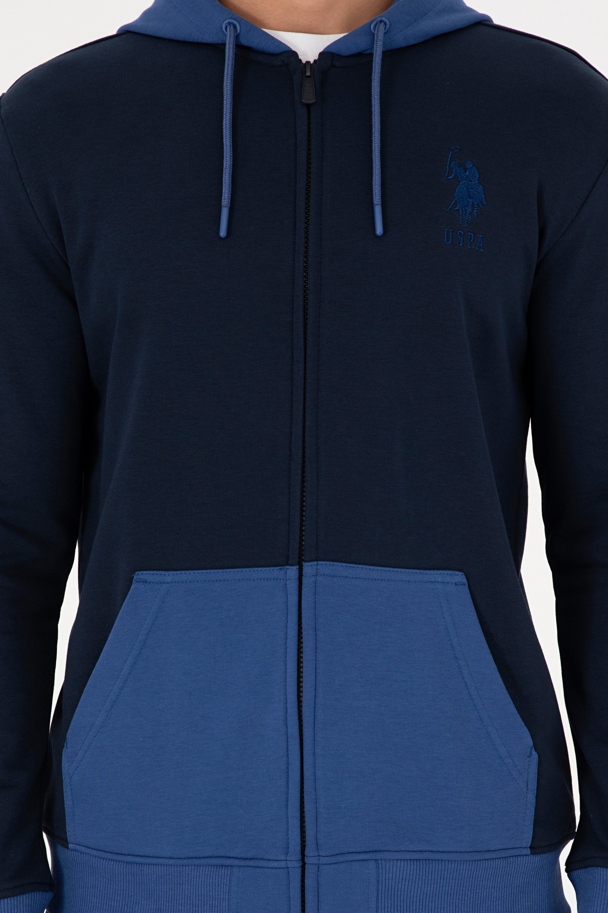 Men's Navy Blue Knitted Cardigan