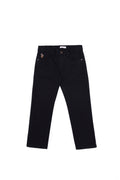Boy's Black Canvas Pants