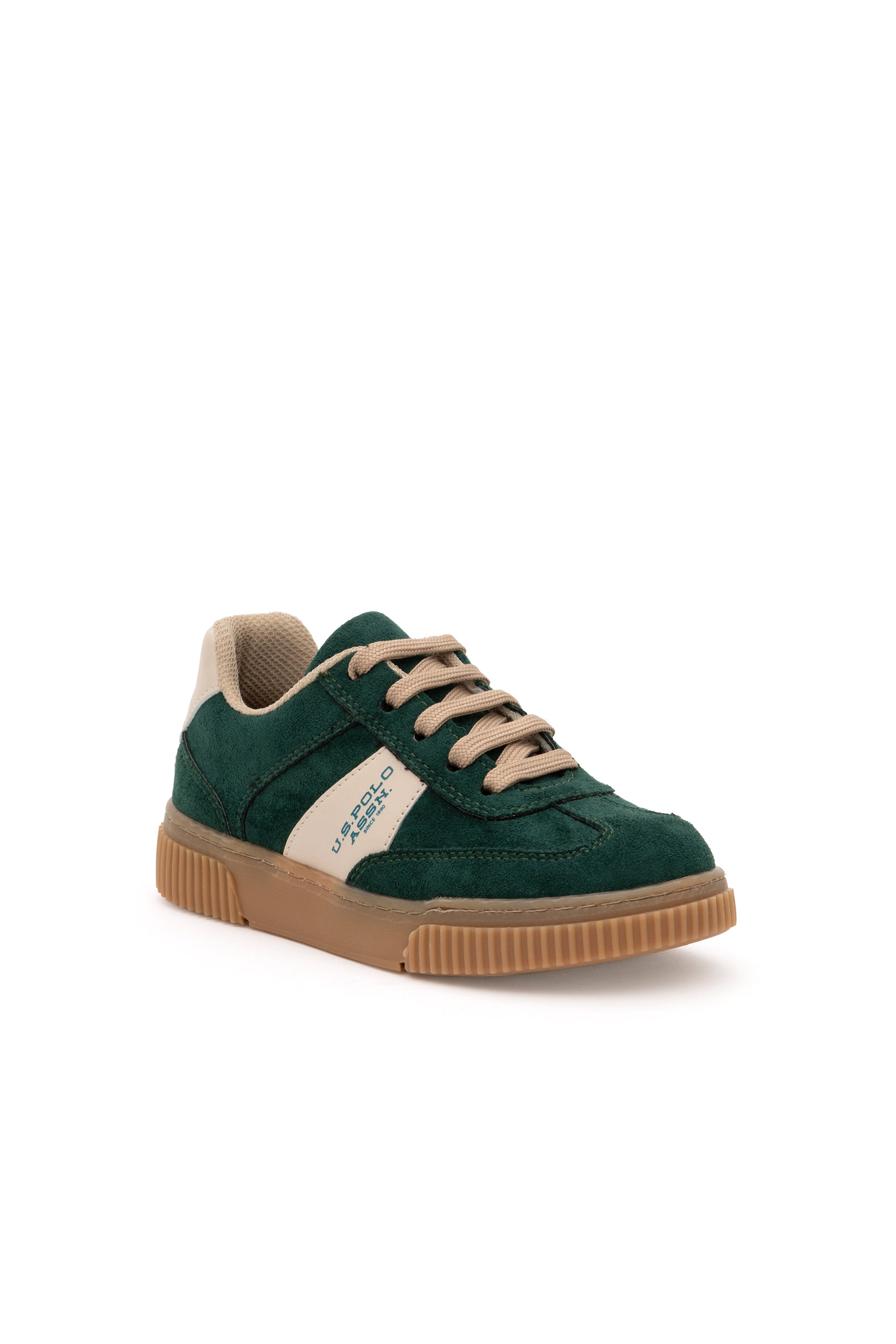 Boy's Dark Green Shoes