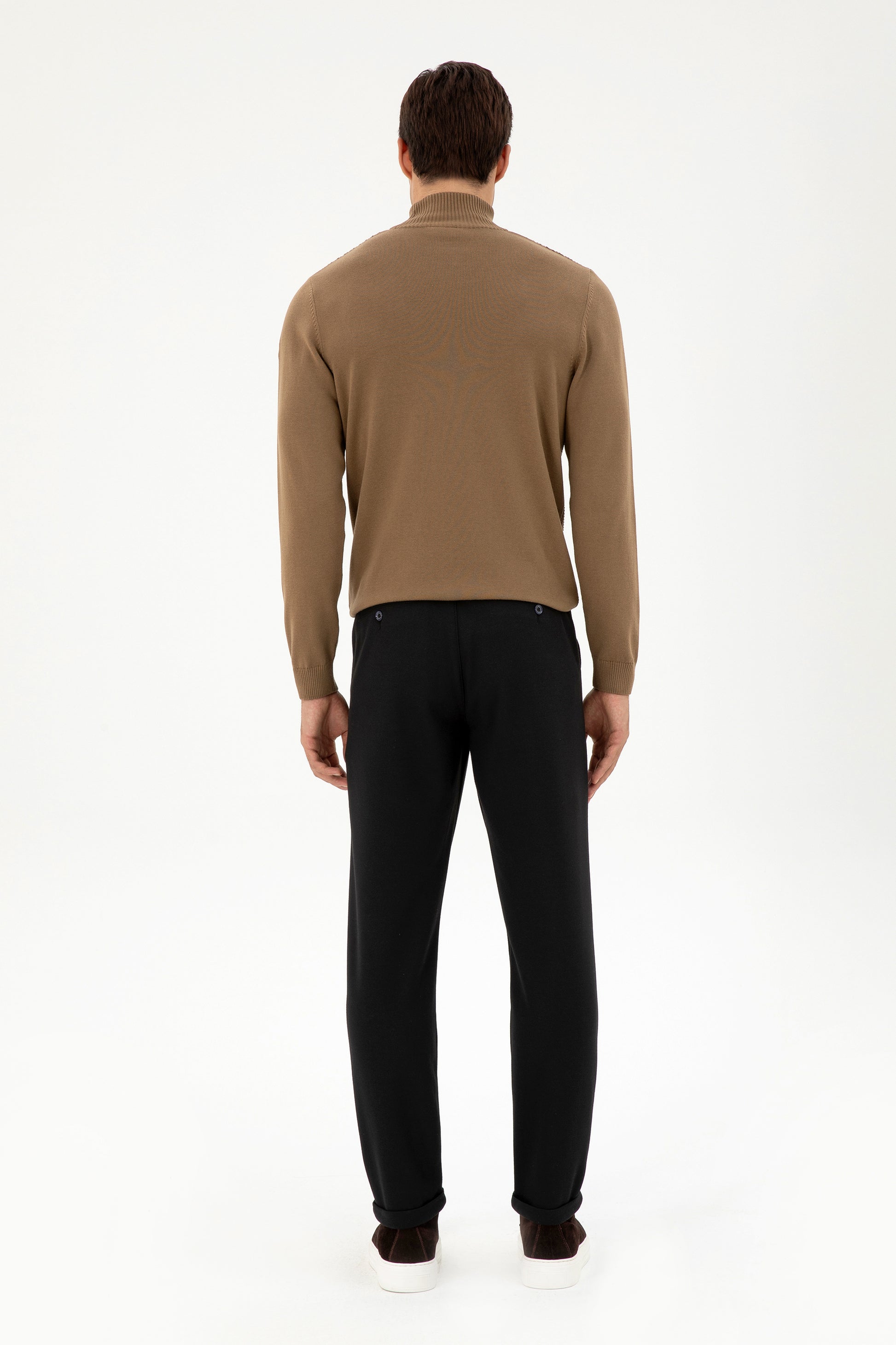 Men's Black Canvas Pants