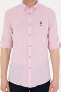 Men's Violet Long Sleeve Shirt