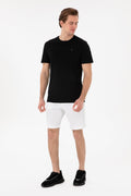 U.S. Polo Assn. - Men's Regular Fit Crew Neck Black Basic T-Shirt