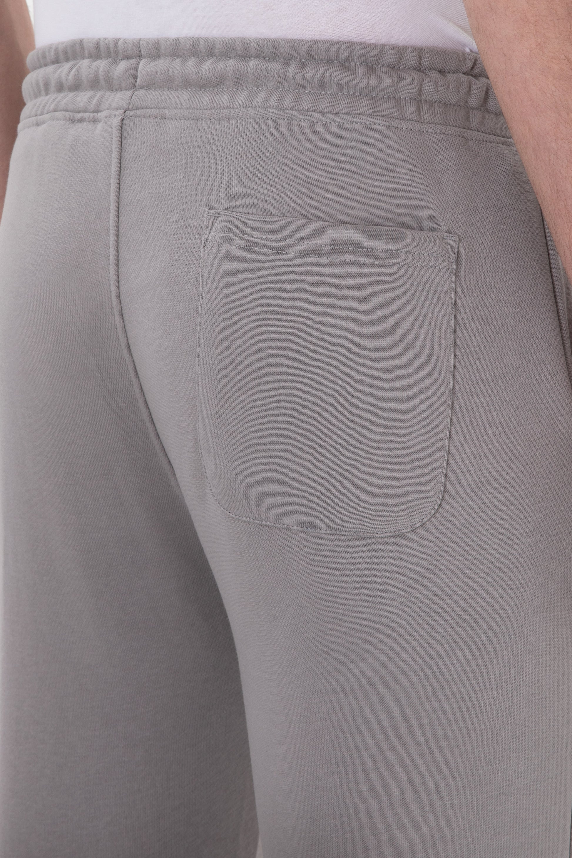 Men's Slim Fit Straight Leg Grey Sweatpants