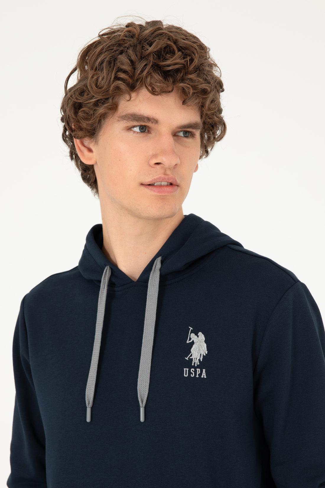 Men's Navy Blue Basic Sweatshirt