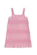 Girl's Pink Knitted Dress